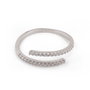 Heliophilia Silver 11813ROD Anillo de Plata de Ley 925 Ajustable Elegante para Mujer